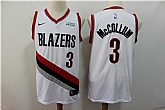 Blazers 3 C.J. McCollum White City Edition Nike Swingman Jersey,baseball caps,new era cap wholesale,wholesale hats